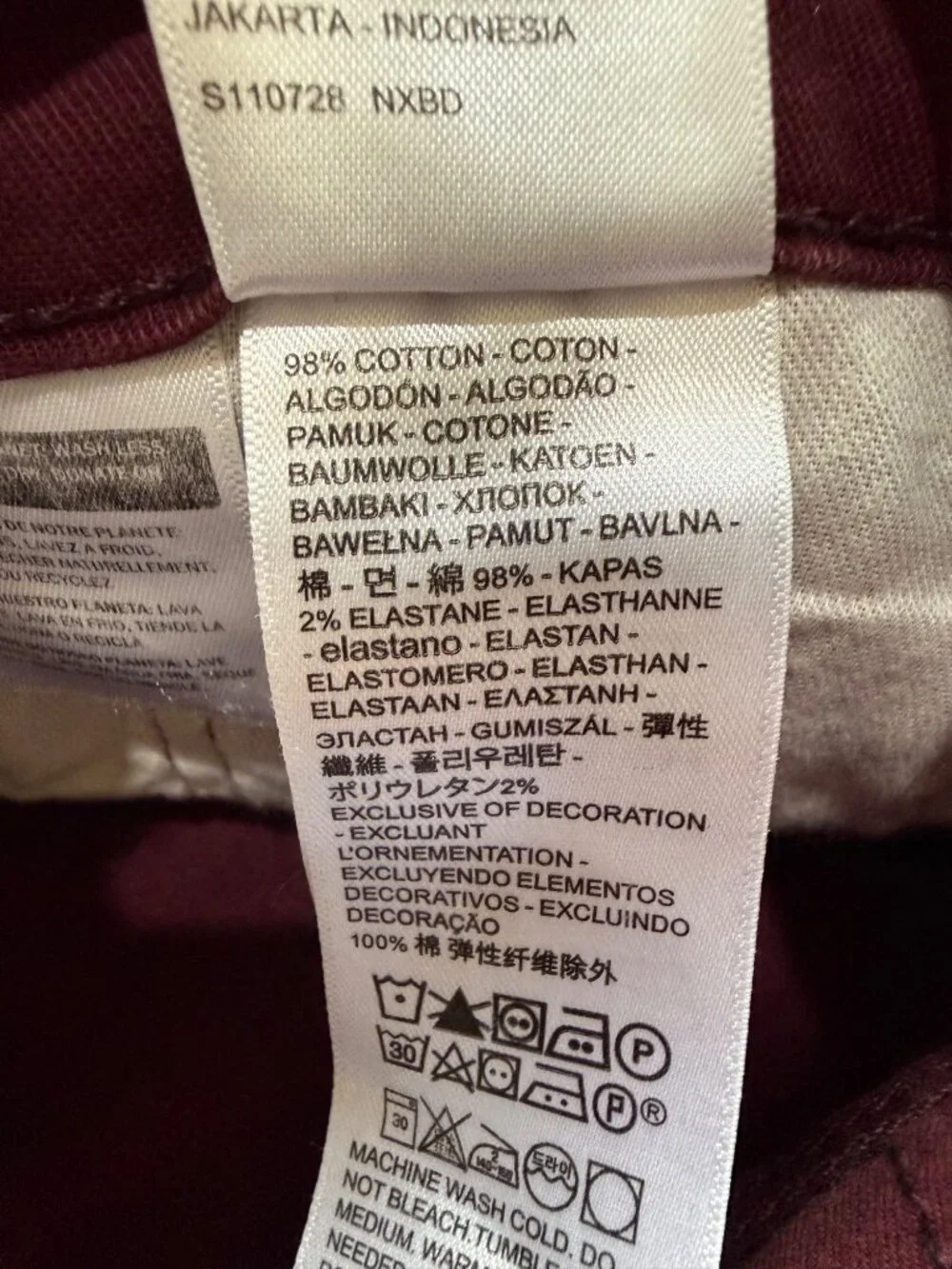 Levis athletic builds